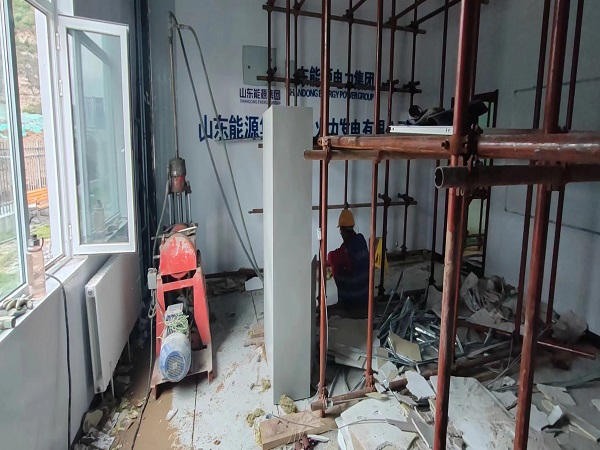 谷城厂房基础沉降注浆加固